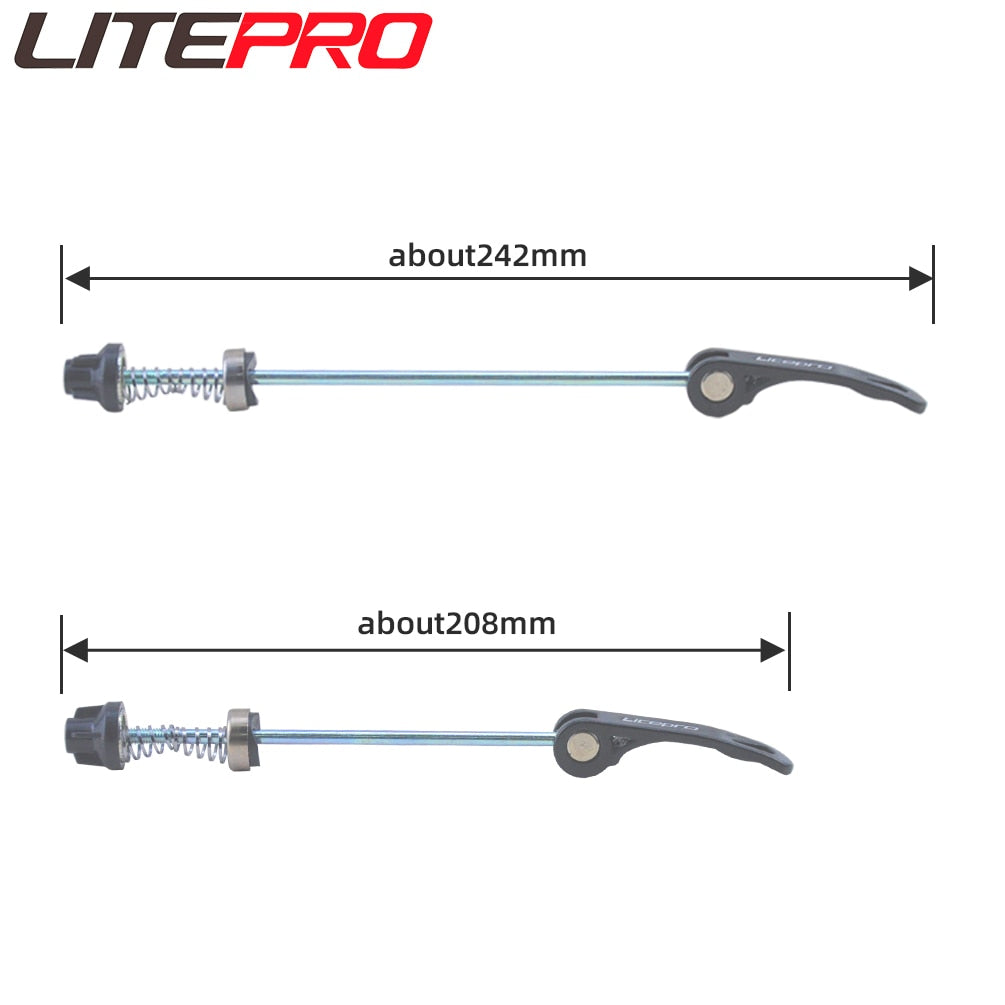 MEROCA Litepro Aluminum Alloy Quick Release Lever Wheels Skewers