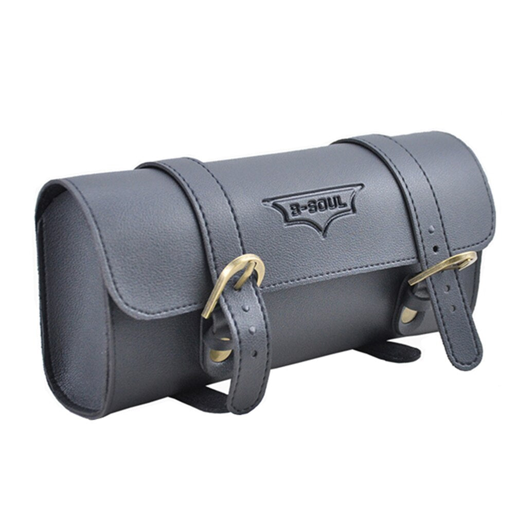 Meroca Leather Retro Handlebar Portable Hanging Bags