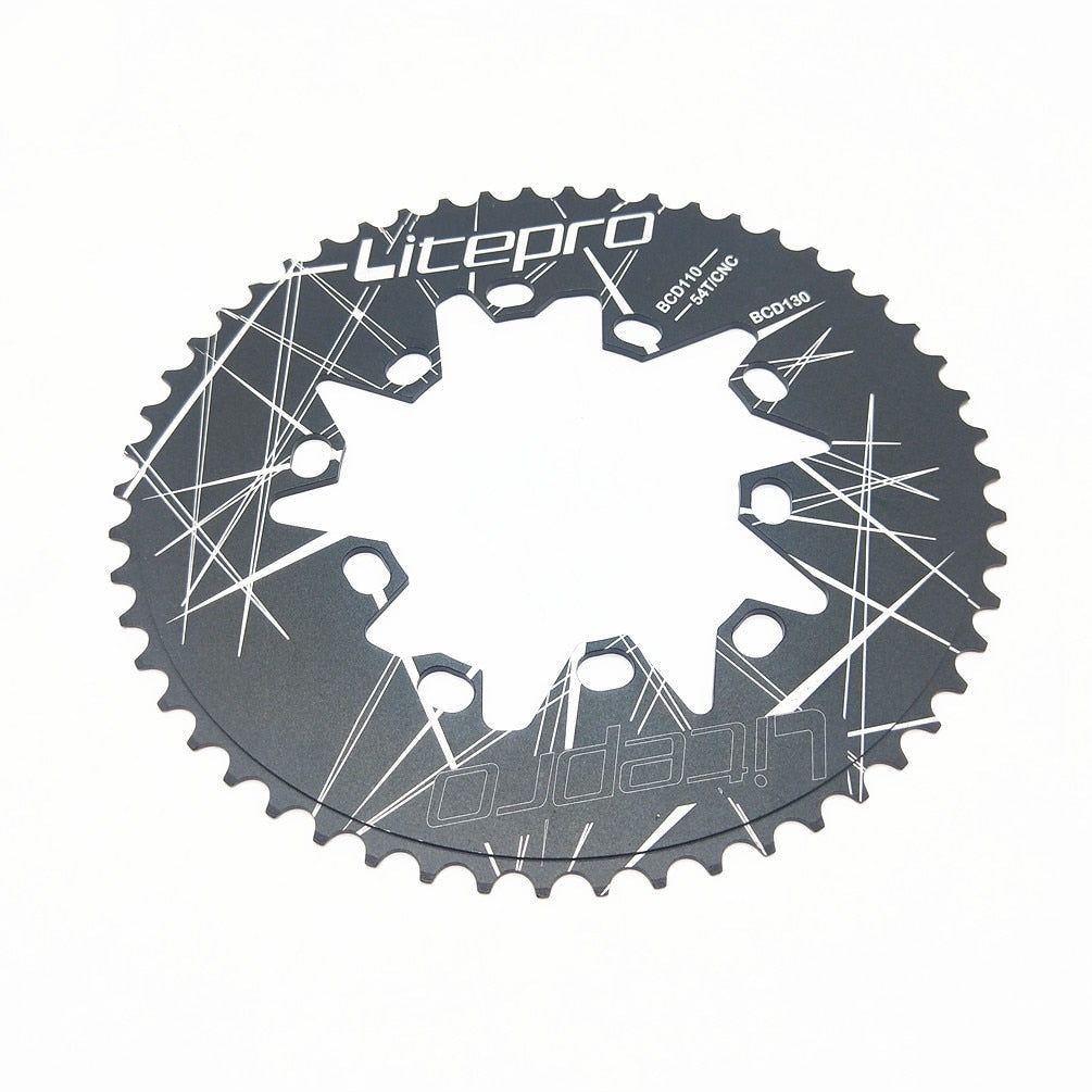 Meroca Litepro Oval Double BCD 110/130MM Chainring