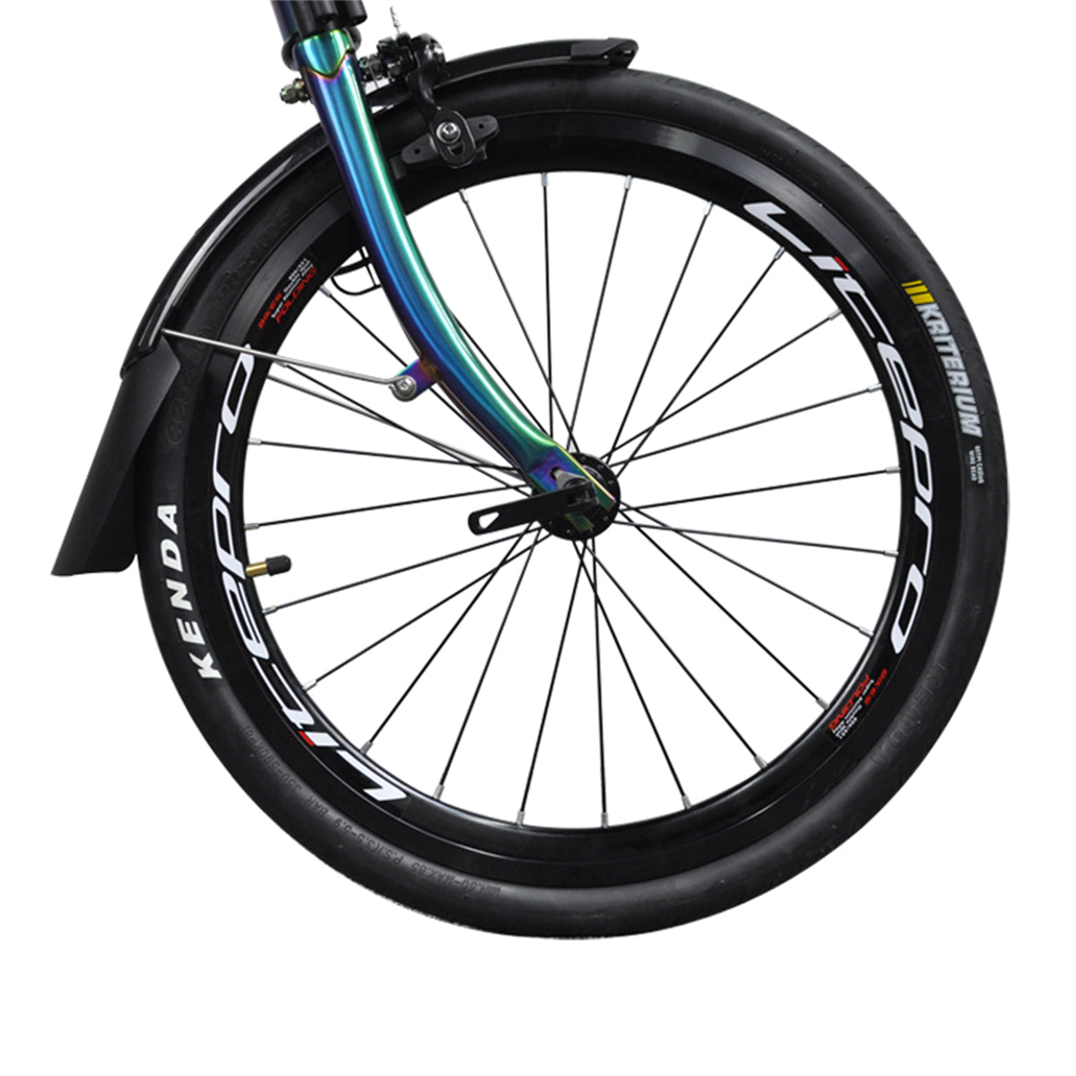 MEROCA Litepro 16Inch External 9 Speed Trifold Folding Bicycle Straight M Handlebar Steel Frame
