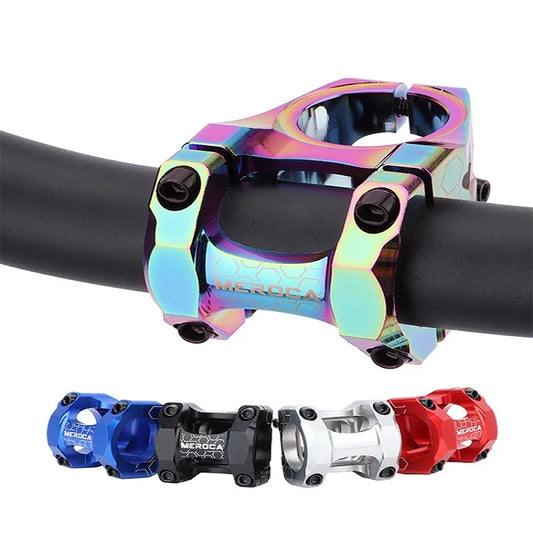 Bicycle Handlebar Stem Aluminum Alloy Bicycle Bridge Racing Downhill / Road Bike Stem Short 35mm MTB Scooter Stem
