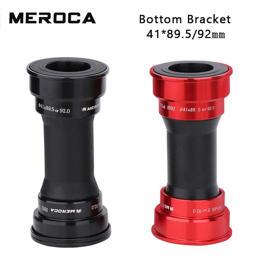 M92 Bicycle Bottom Bracket Sealed Bearing 41mm Aluminum Alloy BB Waterproof Crank Set Axis Parts For Mountain Bike