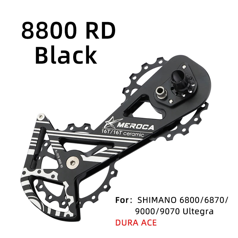 Bicycle Ceramic Bearing 16T Pulley Wheel Set Rear Derailleurs Guide Wheel 11 Speed For Shimano Ultegra/DURA ACE Bike Part