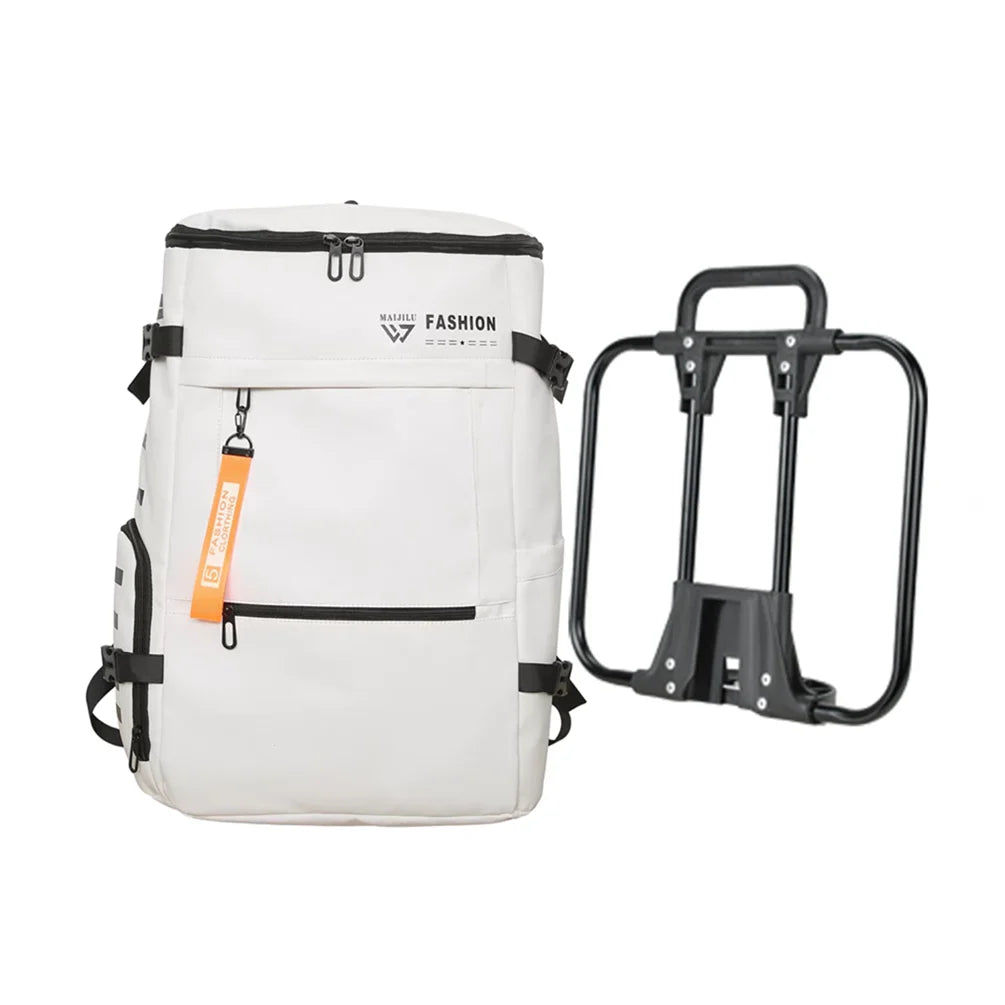 MEROCA Bicycle Badminton Tennis Racket Backpack Outdoor Sports Large Capacity Portable Travel Storage Bag For Brompton Bike