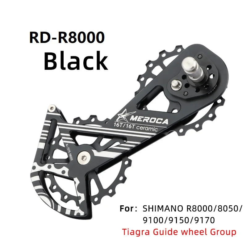 Bicycle Ceramic Bearing 16T Pulley Wheel Set Rear Derailleurs Guide Wheel 11 Speed For Shimano Ultegra/DURA ACE Bike Part