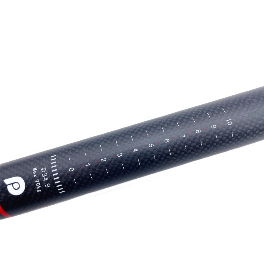 MEROCA Litepro Elite A65 Carbon Fiber Integrated Seatpost Birdy Bike Seat Tube 34.9 580mm Bicycle Seat Rod For Birdy Folding Bicycle