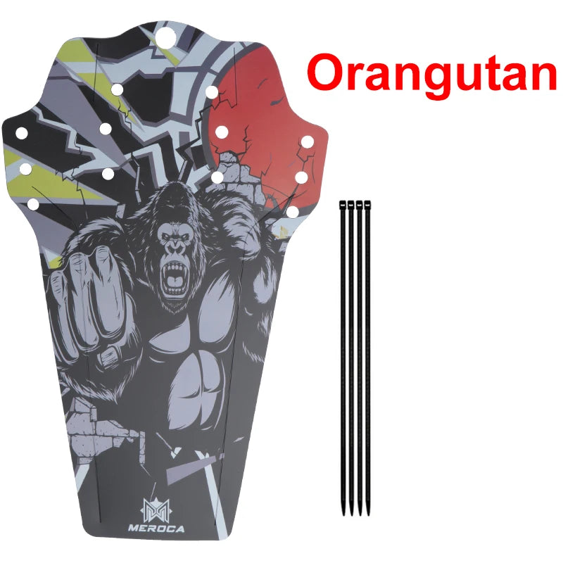 Bicycle Fenders Front/Rear Tire Wheel Fenders Carbon Fiber Mudguard Mountain Bike Stylish Mud Guard Wings Riding Fix Gear