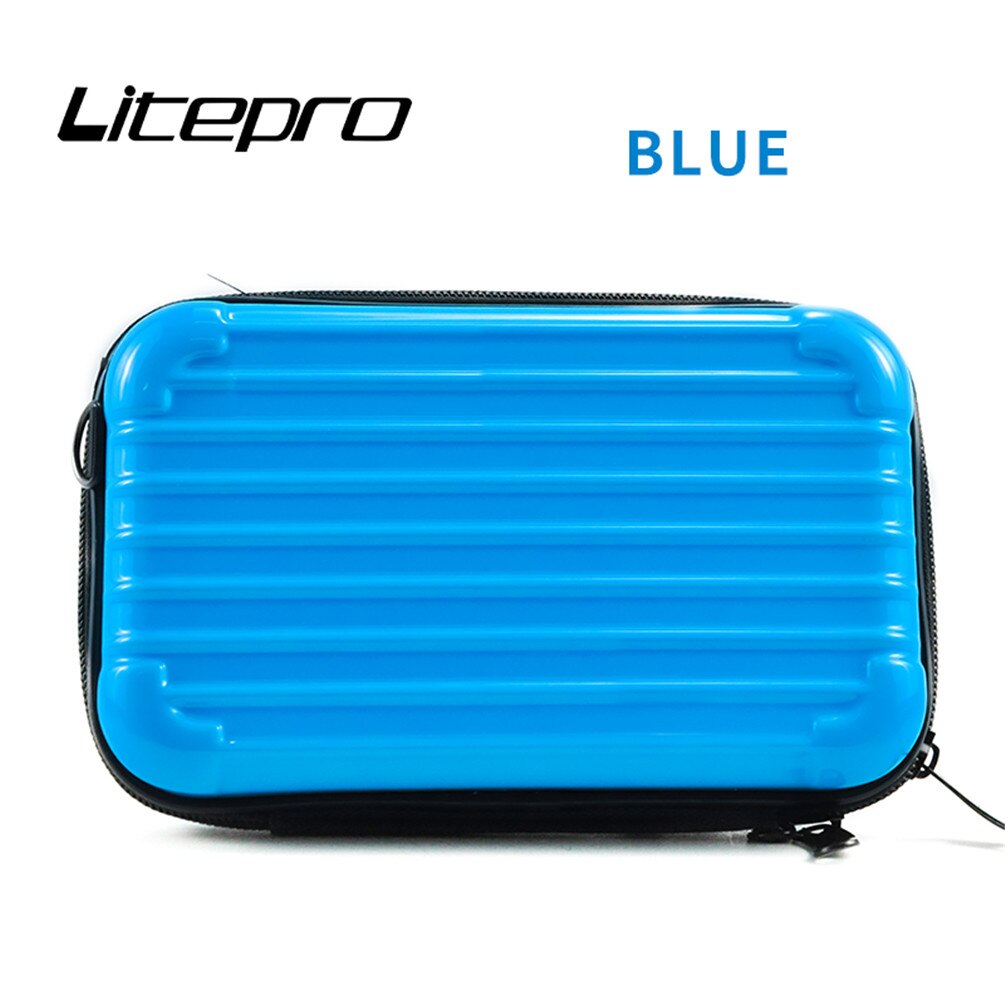 Meroca For Bromp Bicycle Pig Nose Bag Waterproof Mini Suitcase Storage Folding Bike Portable Headstock