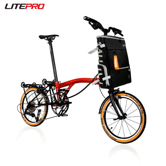 MEROCA Bicycle Badminton Tennis Racket Backpack Outdoor Sports Large Capacity Portable Travel Storage Bag For Brompton Bike