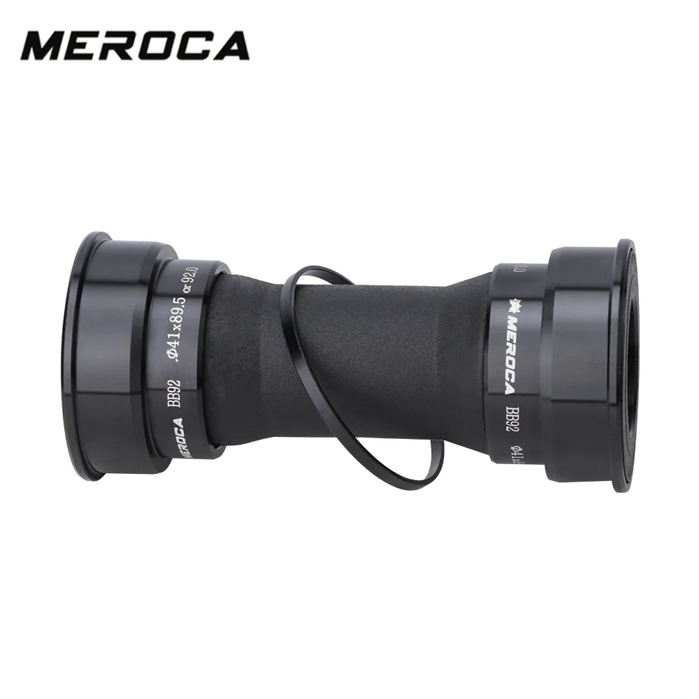 MEROCA M92 Bicycle Bottom Bracket Sealed Bearing 41mm Aluminum Alloy BB Waterproof Crank Set Axis Parts For Mountain Bike