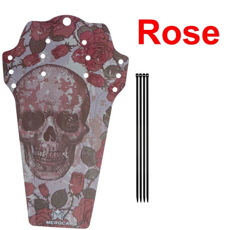 Bicycle Fenders Front/Rear Tire Wheel Fenders Carbon Fiber Mudguard Mountain Bike Stylish Mud Guard Wings Riding Fix Gear