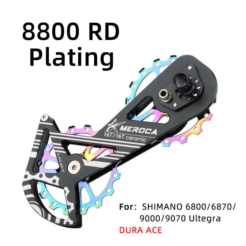 Bicycle Ceramic Bearing 16T Pulley Wheel Set Rear Derailleurs Guide Wheel 11 Speed For Shimano Ultegra/DURA ACE Bike Part