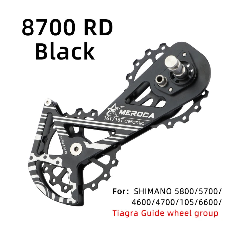 Bicycle Ceramic Bearing 16T Pulley Wheel Set Rear Derailleurs Guide Wheel 11 Speed For Shimano Ultegra/DURA ACE Bike Part