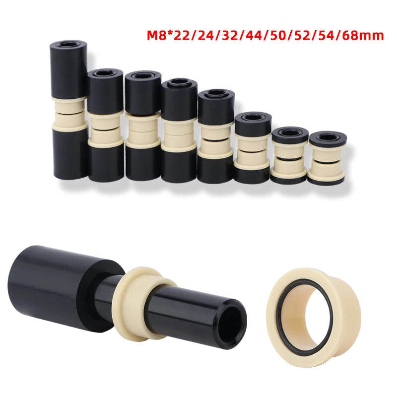 Bicycle Air Rear Shock 125mm/150mm/165mm/190mm/200mm Alloy MTB Scooter Folding Bike Shock Absorber Cycling Accessories