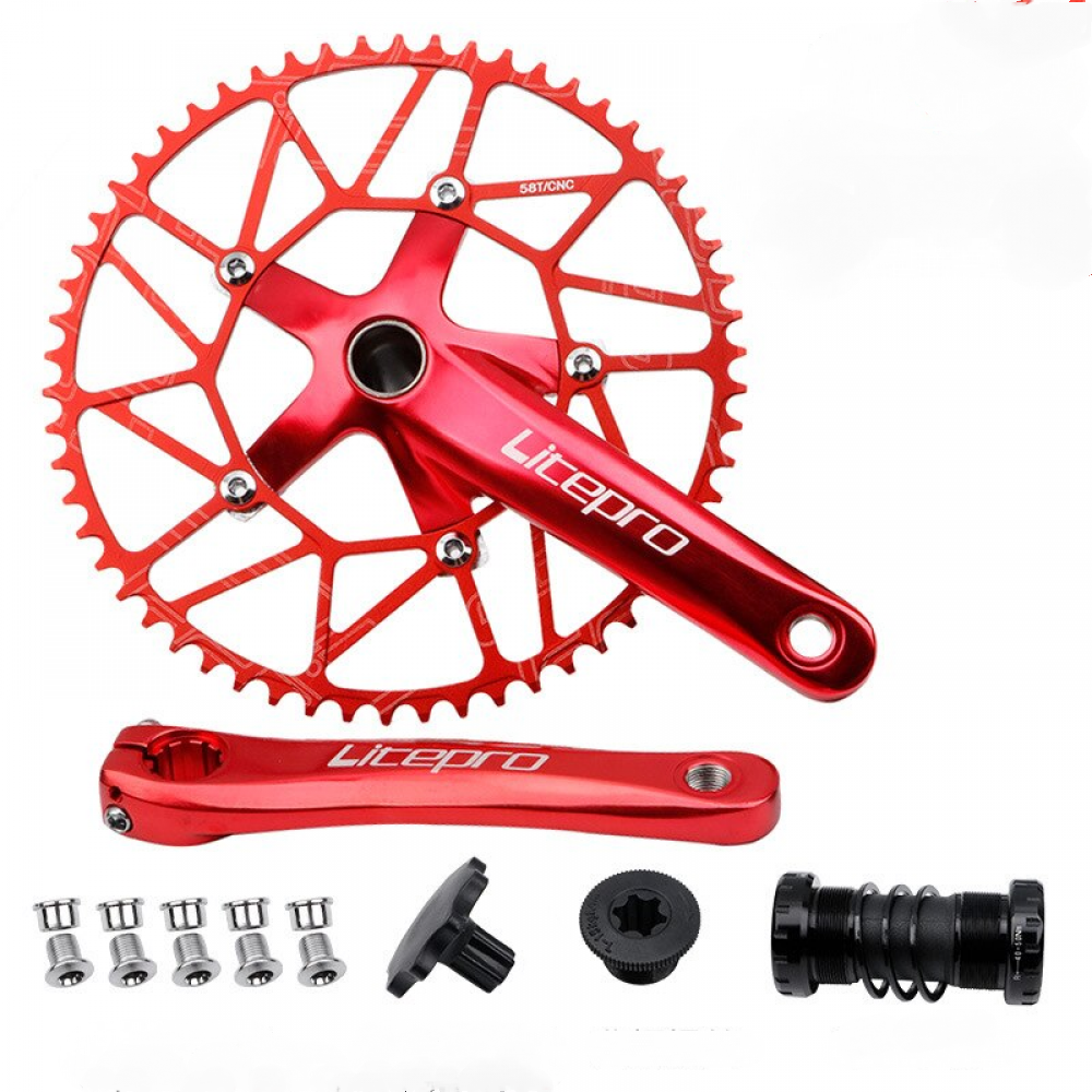 Meroca Litepro Hollow Chainring and Integrated Crankset