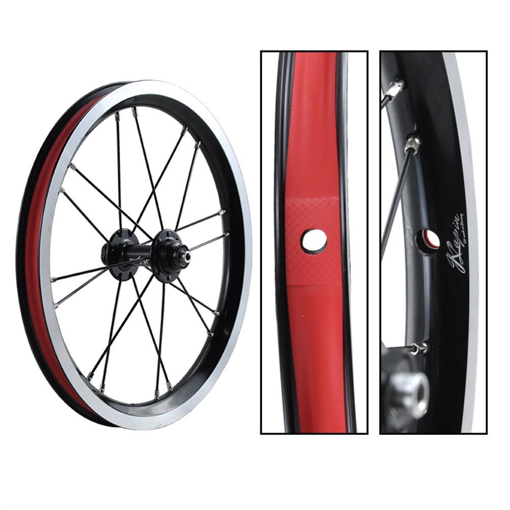 MEROCA 16 Inch External 3 Speed Wheel Folding Bike V/Disc Brake Wheels Rims 74-85MM
