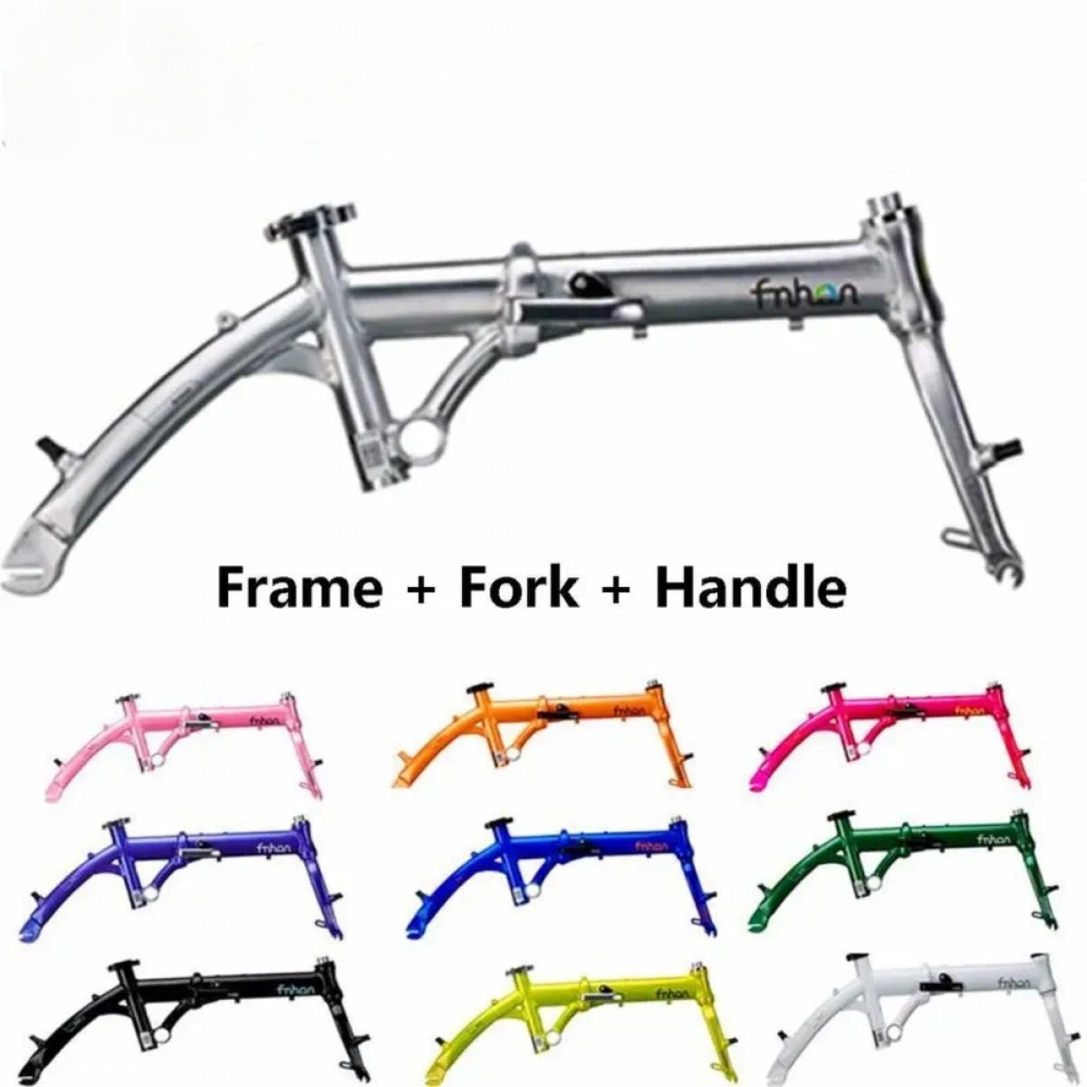 MEROCA FNHON Folding Bicycle Alloy 14 Inch Frame