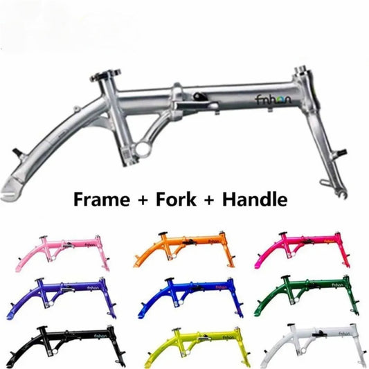 MEROCA FNHON Folding Bicycle Alloy 14 Inch Frame