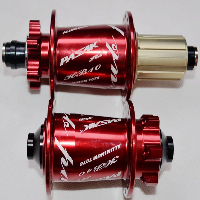 MEROCA Mountain Bike Downhill Hub Thru-axis 9/12/15/20 Quick Release Axle Skin 32 Holes Sealed Bearing 20*110mm Bicycle Hubs