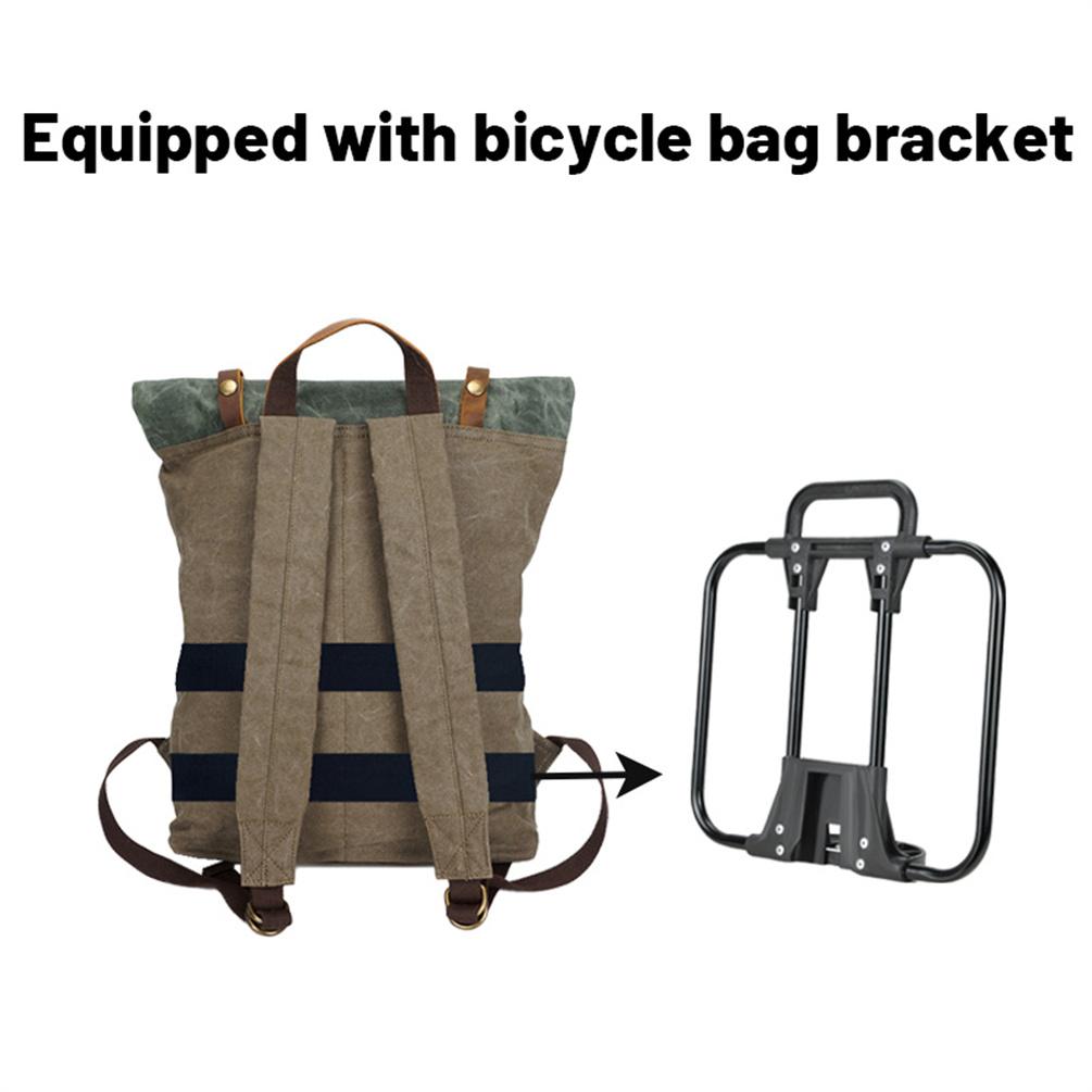MEROCA Retro Canvas Backpack 02 For Brompton