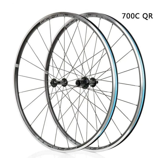 MEROCA 700C Bicycle Rim Brake Wheelset Aluminium Alloy V Brake QR 4 Pawls Clincher KOOZER RS1400 Wheels Road Wheel 1480G