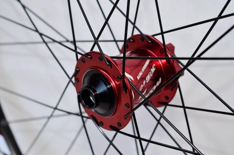 MEROCA MTB 26/27.5/29inch Thru-axis Sealed Bearing Wheels Mountain Bike Soft Tail Downhill AM Axle 20*110mm 12*142mm Rim Wheelset