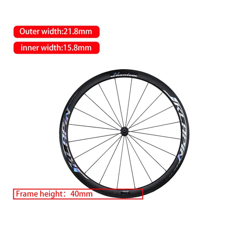 MEROCA-C6.0 700C Road Bike Wheels 40MM V Brake 11S Bend Straight Pull Alloy 100x130MM