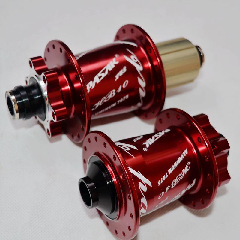 MEROCA Mountain Bike Downhill Hub Thru-axis 9/12/15/20 Quick Release Axle Skin 32 Holes Sealed Bearing 20*110mm Bicycle Hubs