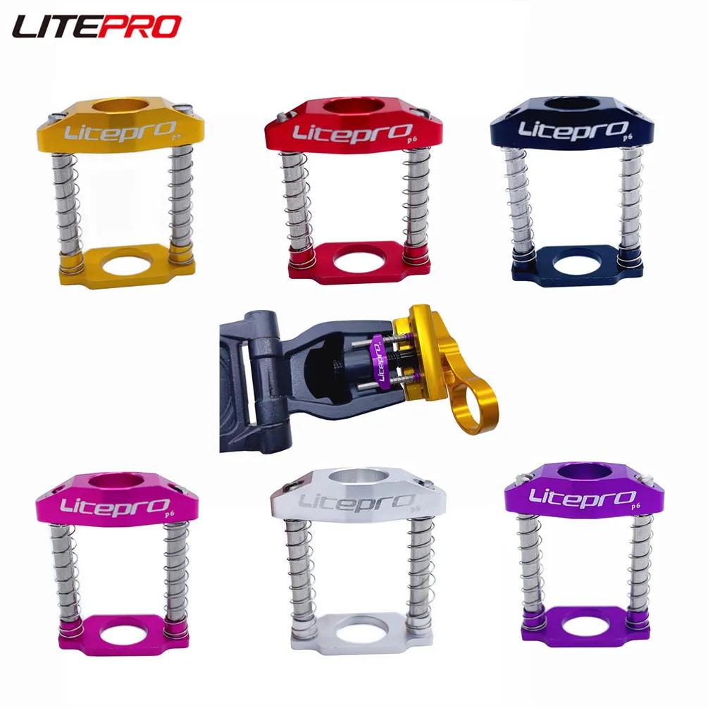 Anwangda 2 Pezzi C Buckle Parallelizer Per Bici Pieghevole Brompton: Molla In Plastica E Metallo, Ricambio Arancione