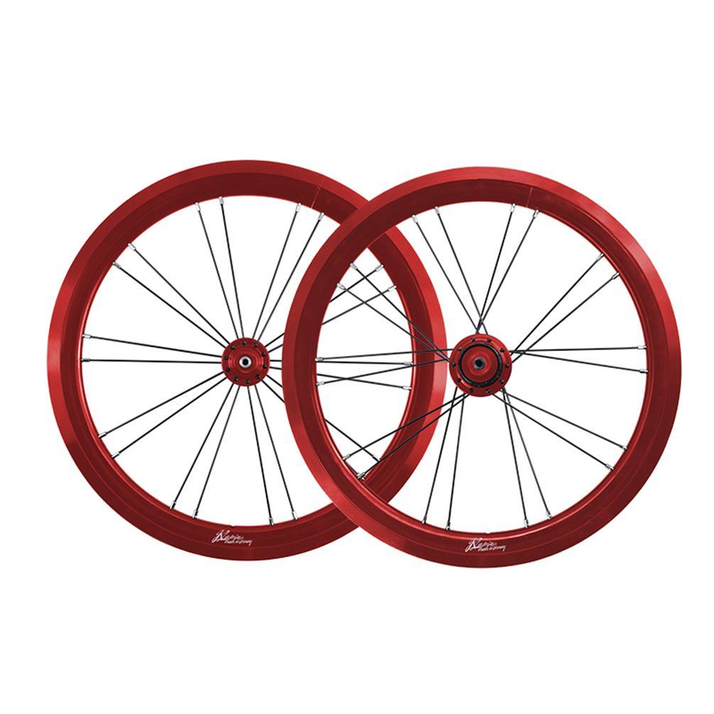 MEROCA 16 Inch 349 Wheels Folding Bike Disc/V Brake 11 Speed BMX 30mm Wheel