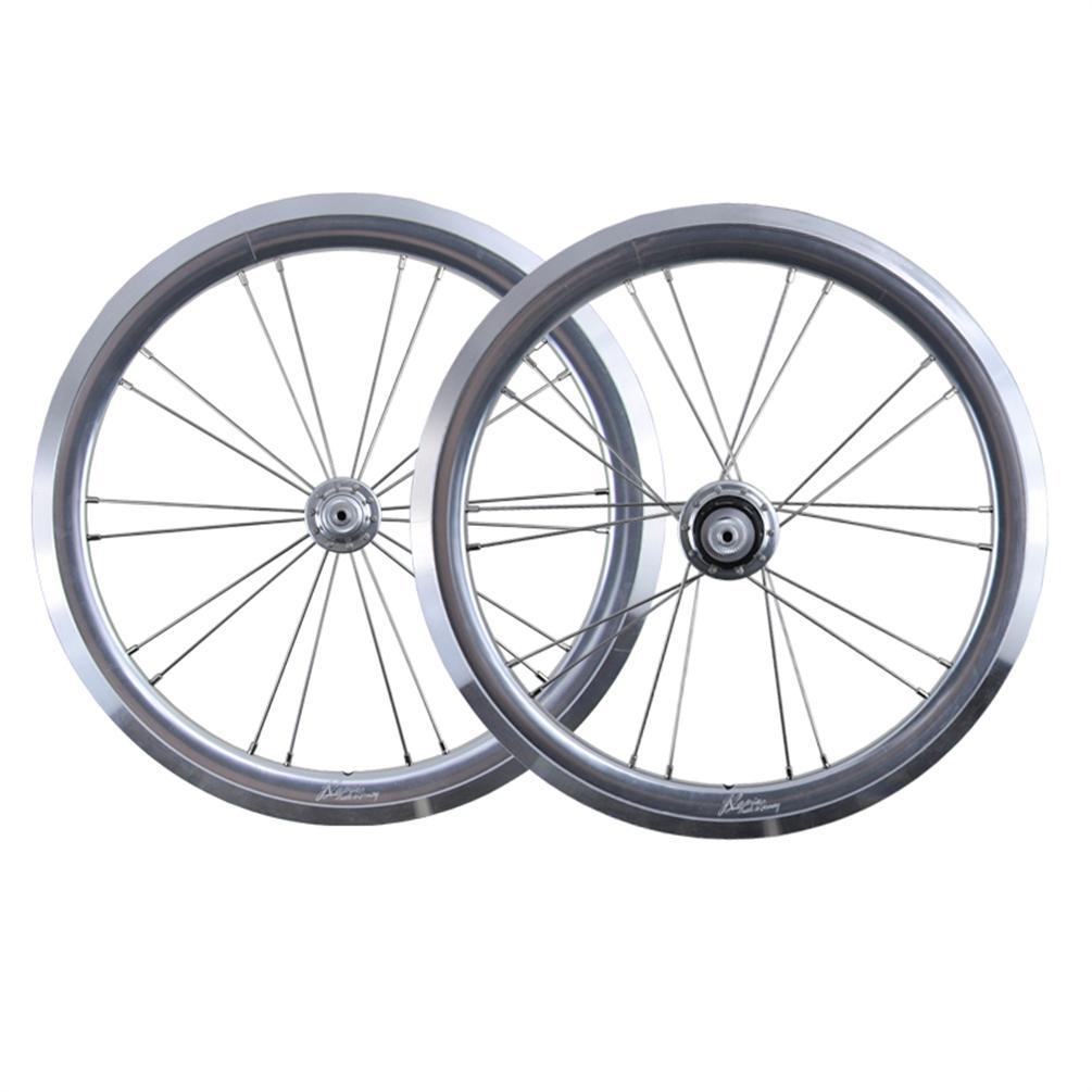 MEROCA 16 Inch 349 Wheels Folding Bike Disc/V Brake 11 Speed BMX 30mm Wheel