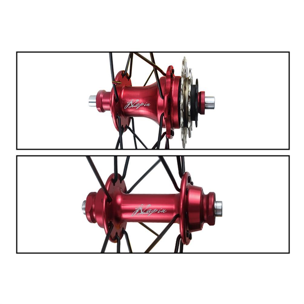 MEROCA 16 Inch External 3 Speed Wheel Folding Bike V/Disc Brake Wheels Rims 74-85MM
