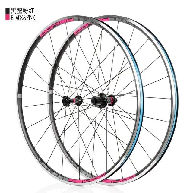 MEROCA 700C Bicycle Rim Brake Wheelset Aluminium Alloy V Brake QR 4 Pawls Clincher KOOZER RS1400 Wheels Road Wheel 1480G