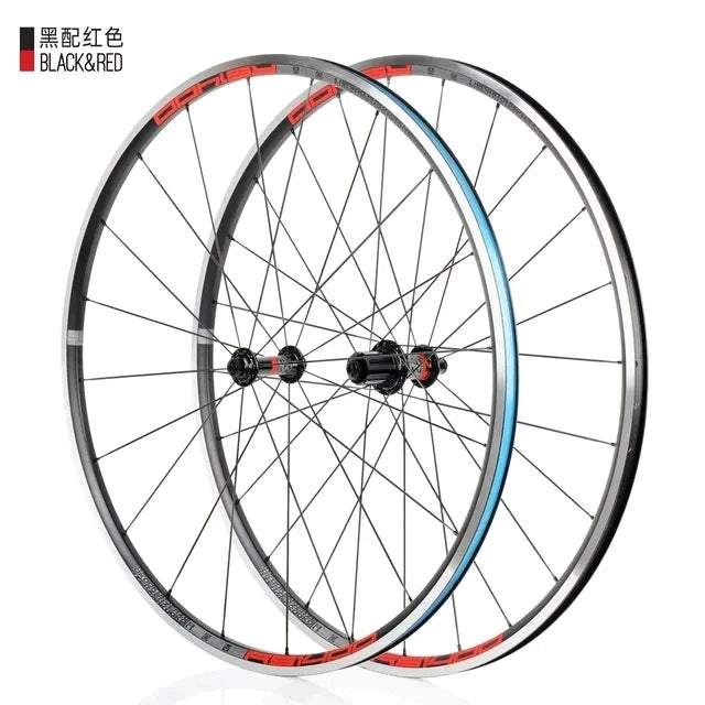 MEROCA 700C Bicycle Rim Brake Wheelset Aluminium Alloy V Brake QR 4 Pawls Clincher KOOZER RS1400 Wheels Road Wheel 1480G